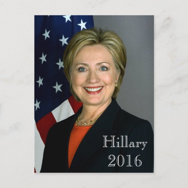 Hillary 2016 vykort (Framsida)