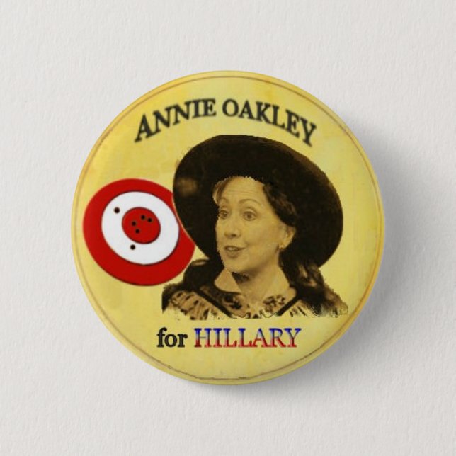 Hillary Annie Oakley knäppas Knapp (Framsida)