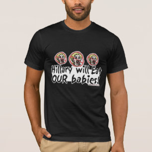 Hillary äter babyskjortan t-shirt