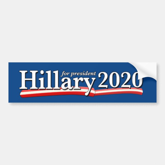 Hillary bildekal 2020 (Framsidan)