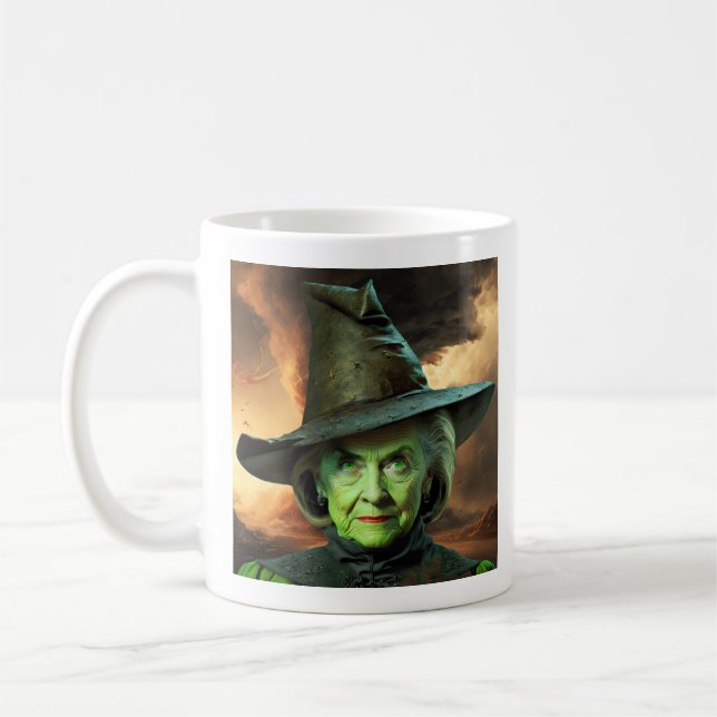 Hillary Cinton Wicked Witch från Stater Kaffemugg (Vänster)