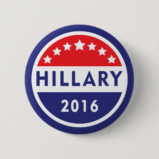 Hillary Clinton 16 Button Knapp