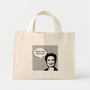 Hillary Clinton 1 Mini Tygkasse