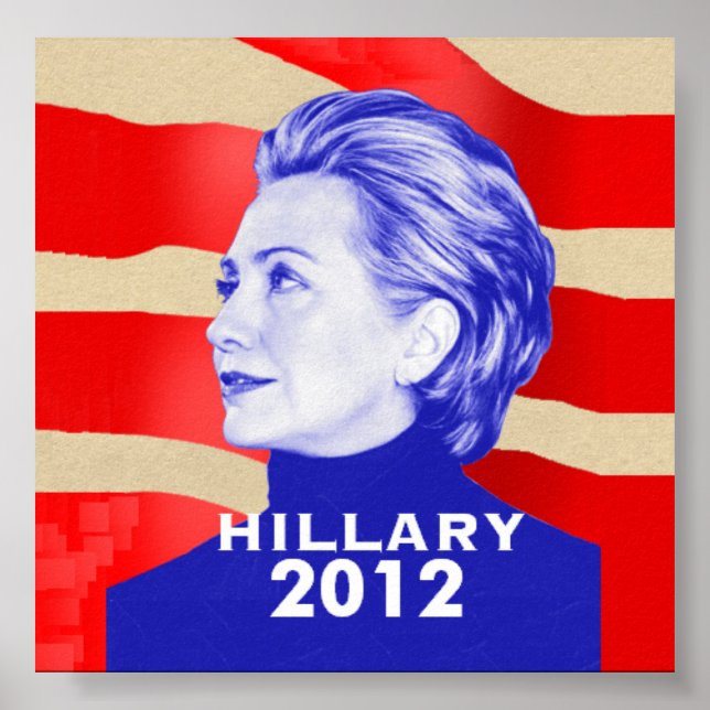 Hillary Clinton 2012 Poster (Framsidan)