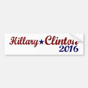 Hillary Clinton 2016 Bildekal