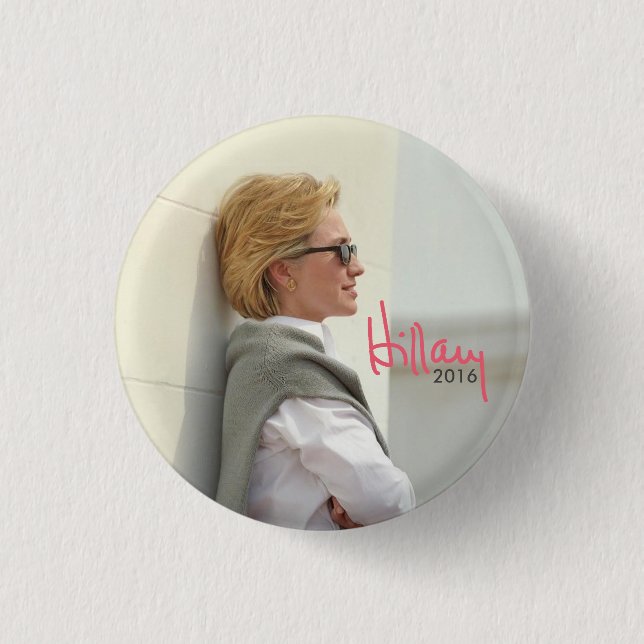 Hillary Clinton 2016 för presidenten Knapp (Framsida)