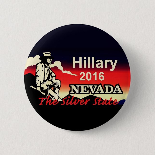 Hillary Clinton 2016 Knapp (Framsida)