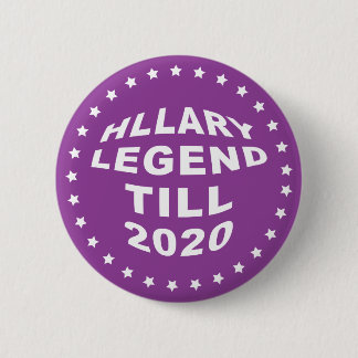 Hillary Clinton 2016 lila Pinback Button 2" Knapp