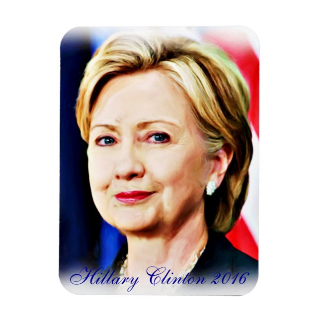 Hillary Clinton 2016_ Magnet (Vertikal)
