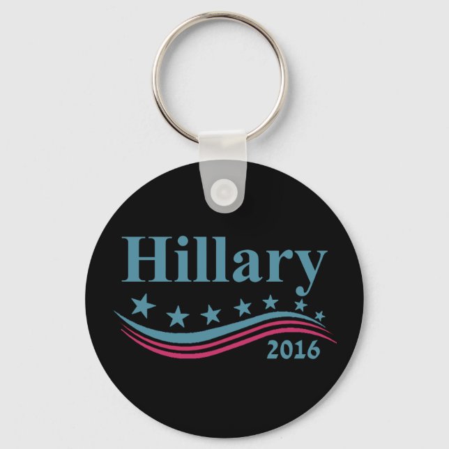 Hillary Clinton 2016 Nyckelring (Framsida)