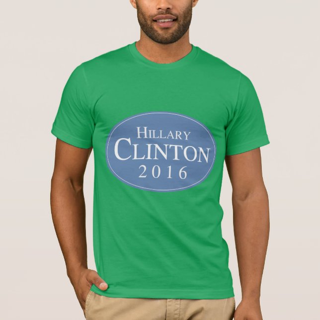 HILLARY CLINTON 2016 OVALESQUE - .PNG TEE SHIRT (Framsida)