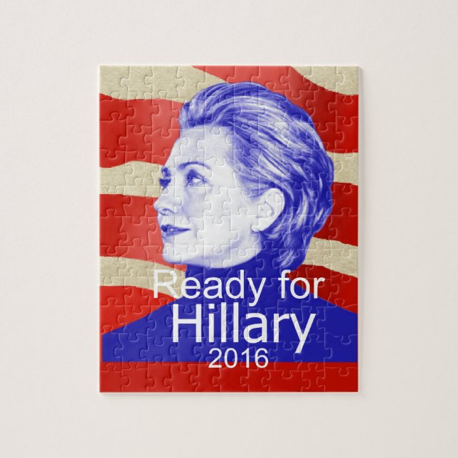 Hillary Clinton 2016 Pussel (Vertikal)
