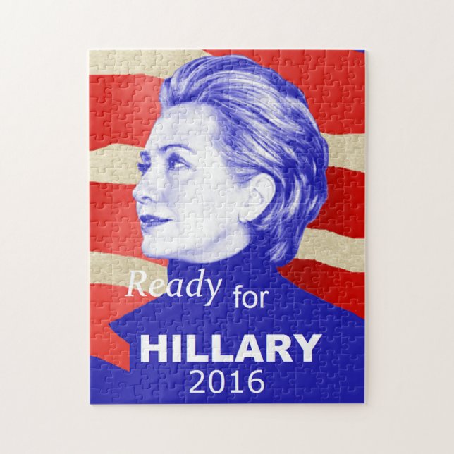 Hillary Clinton 2016 Pussel (Vertikal)