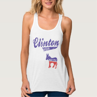 Hillary Clinton 2016 sportiga demokrater Linne Med Racerback