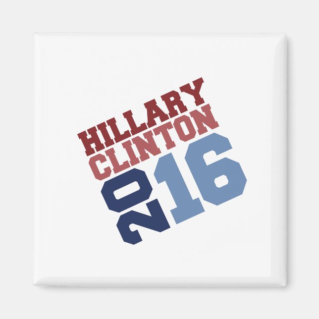 HILLARY CLINTON 2016 SWAY.png Magnet (Framsidan)