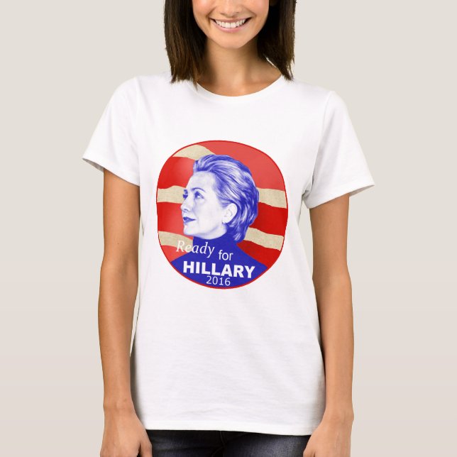Hillary Clinton 2016 T-shirt (Framsida)
