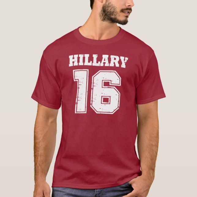 Hillary Clinton 2016 Tee (Framsida)