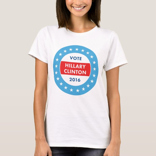 Hillary Clinton 2016 Tee (Framsida)