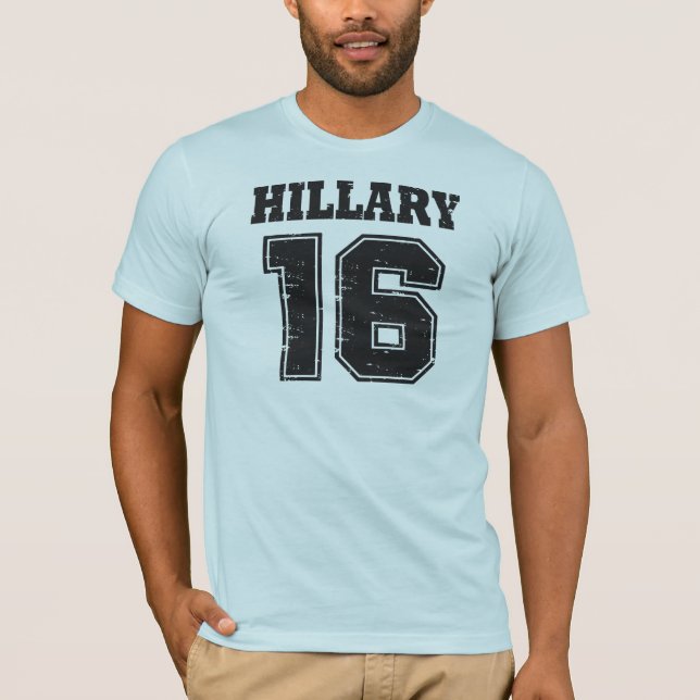 Hillary Clinton 2016 Tee Shirt (Framsida)