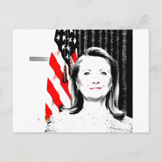 Hillary Clinton 2016 Vykort