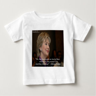 Hillary Clinton Amerikaner Är Trötta Citat T Shirt