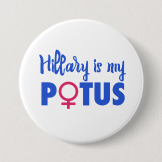 Hillary Clinton är min POTUS Knapp