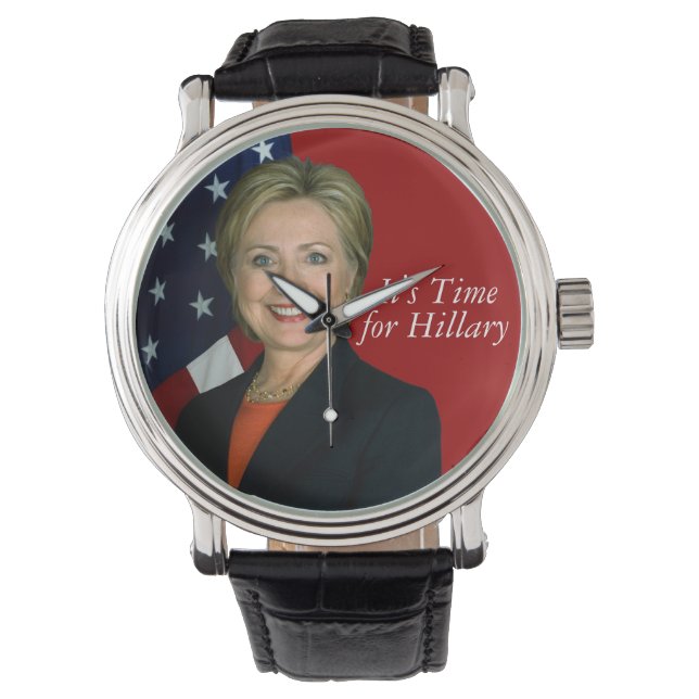 Hillary Clinton Armbandsur (Framsida)