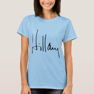 HILLARY CLINTON AUTOGRAPH.png Tee Shirt