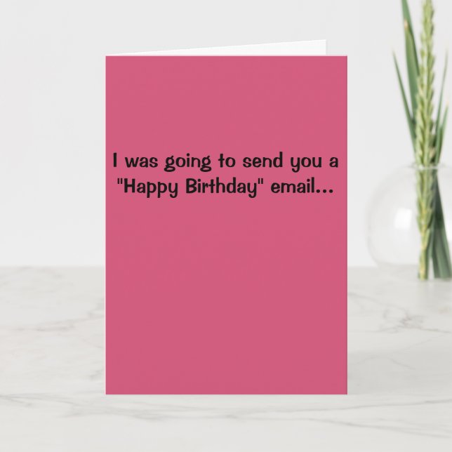 Hillary Clinton Birthday Card Kort (Framsida)