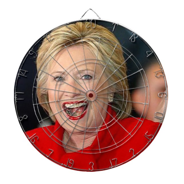 Hillary Clinton Darttavla (Framsidan)