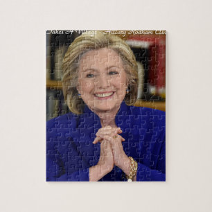 Hillary Clinton Det tar en by Geschenk -> Det tar Pussel