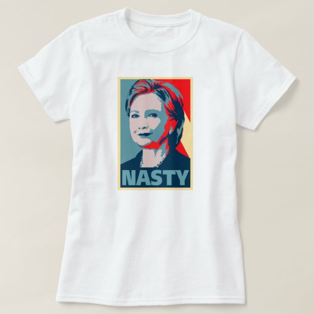 Hillary Clinton en otäck kvinna? Rösta otäckt i Tröja (Design framsida)