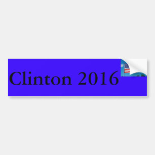Hillary Clinton för den presidentbildekalet 2016 Bildekal