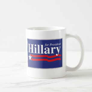 Hillary Clinton för den presidentkaffemuggen 2016 Kaffemugg