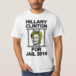Hillary Clinton för Jail 2016 T Shirt