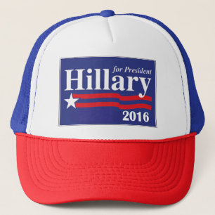 Hillary Clinton för kampanjhatt för president 20 Truckerkeps