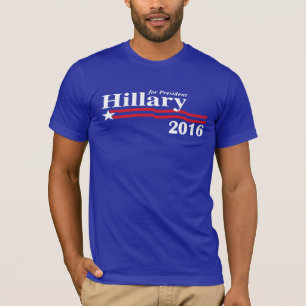 Hillary Clinton för kampanjskjorta för president T-shirt