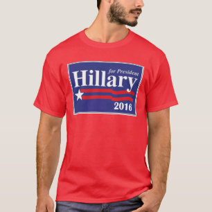 Hillary Clinton för kampanjskjorta för president T-shirt