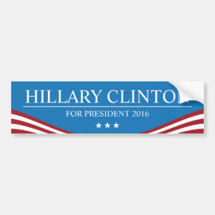 Hillary Clinton för modern president 2016 Bildekal