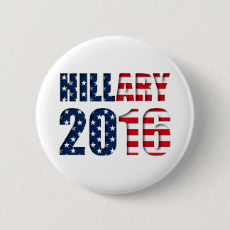 Hillary Clinton för president 2016 knäppas Knapp