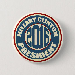 Hillary Clinton för president i 2016 Knapp