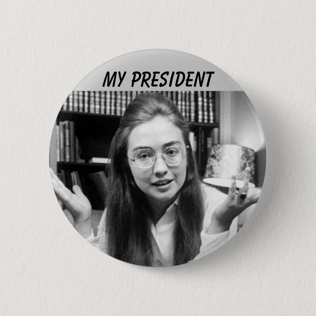 HILLARY CLINTON FOR PRESIDENT KNAPP (Framsida)