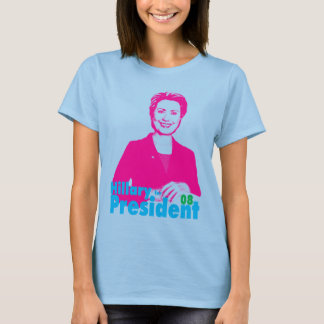 Hillary Clinton för president Tee Shirt