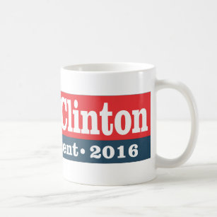 Hillary Clinton för presidenten 2016 Kaffemugg