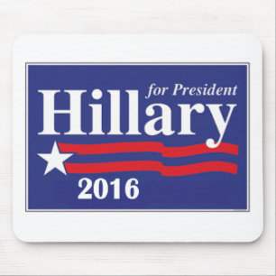 Hillary Clinton för presidenten 2016 Musmatta