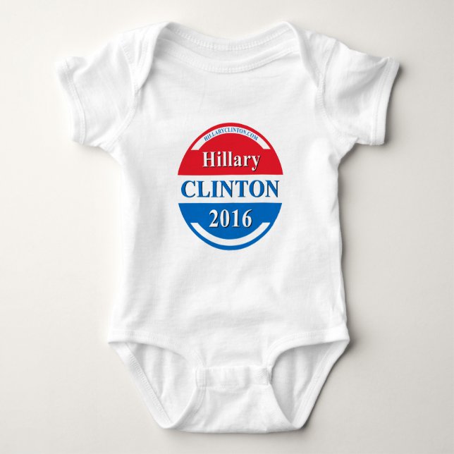 Hillary Clinton för presidenten 2016 Tee (Framsida)