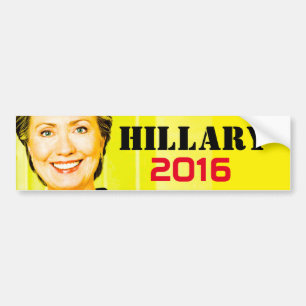 Hillary Clinton för USA:s president 2016 Bildekal