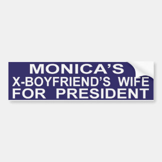 Hillary Clinton från president Sticker Bildekal