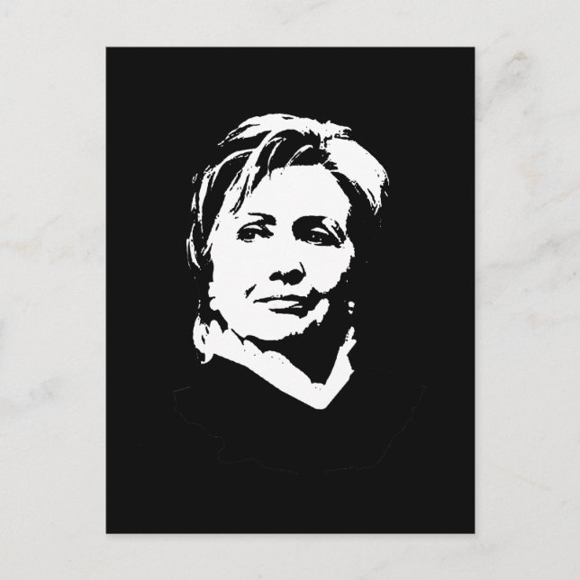 Hillary Clinton Gear Vykort (Framsida)