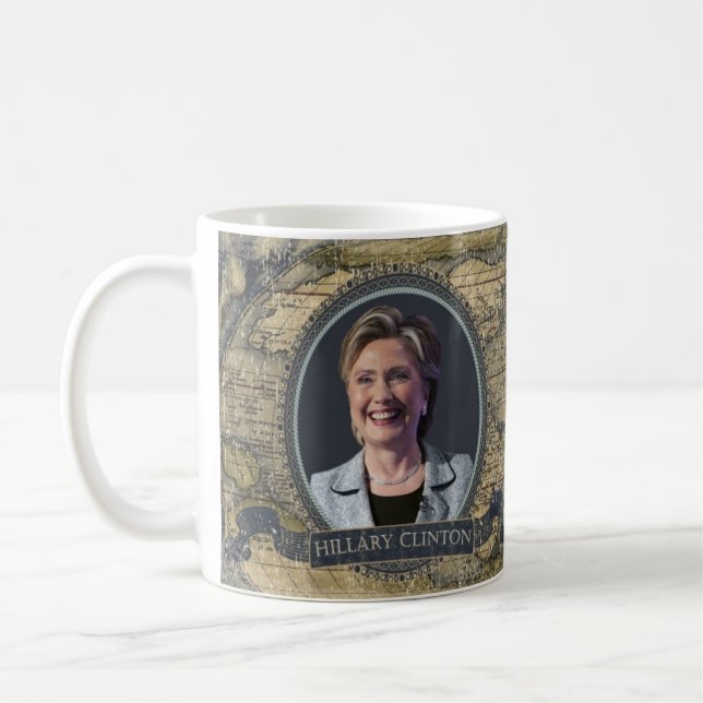Hillary Clinton historisk mugg (Vänster)